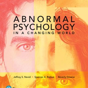 Abnormal Psychology in a Changing World 10th Edition - Original PDF