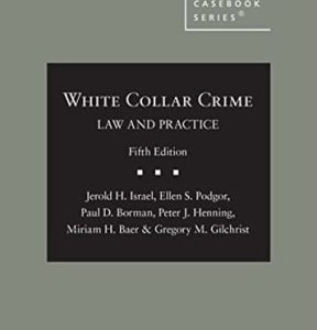 White Collar Crime: Law and Practice 5th edition - Original PDF