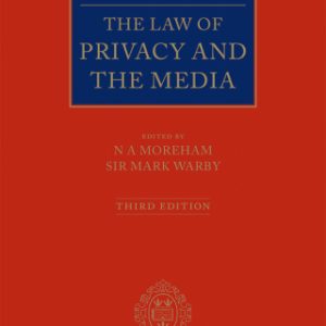 Tugendhat and Christie: The Law of Privacy and The Media 3rd Edition - Original PDF