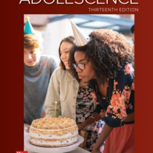 Adolescence 13th Edition - Original PDF