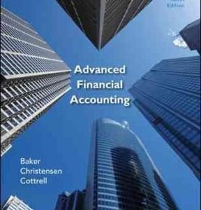 ADVANCED FINANCIAL ACCOUNTING 11th edition - Original PDF