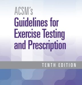 ACSM's Guidelines for Exercise Testing and Prescription 10th edition - Original PDF