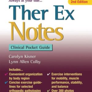 Ther Ex Notes, Clinical Pocket Guide 2nd Edition - Original PDF