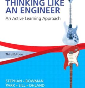 Thinking Like an Engineer: An Active Learning Approach 3rd edition - Original PDF