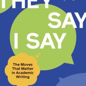 They Say / I Say 5th Edition - Original PDF