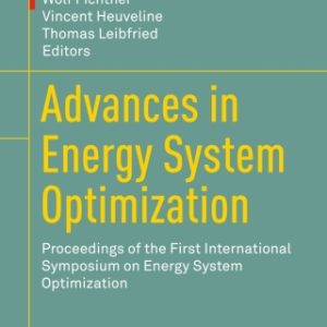 Advances in Energy System Optimization Proceedings of the first International Symposium on Energy System Optimization - Original PDF