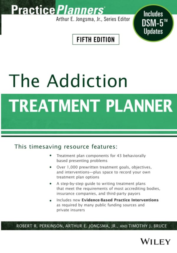 The Addiction Treatment Planner: Includes DSM-5 Updates 5th Edition - Original PDF