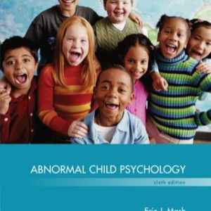 Abnormal Child Psychology 6e 6th Edition - Original PDF