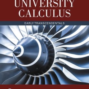 University Calculus, Early Transcendentals 4th Edition - Original PDF