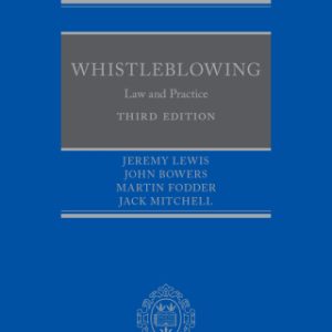 Whistleblowing 3rd Edition Law and Practice - Original PDF