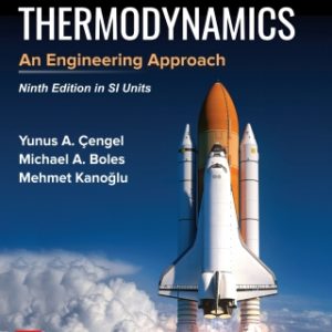 Thermodynamics: An Engineering Approach in SI Units 9th Edition - Original PDF