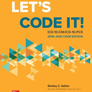 aLet's Code It! ICD-10-CM/PCS 2019-2020 Code Edition 2nd Edition - Original PDF