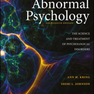 Abnormal Psychology 14th Edition - Original PDF