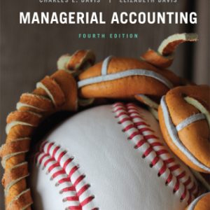 4e Managerial Accounting, Enhanced eText 4th Edition - Original PDF