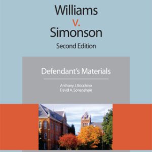 Williams v. Simonson 2nd Edition Defendant's Materials - Original PDF