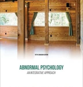 Abnormal Psychology: An Integrative Approach, 5th Edition: An Integrative Approach 5th edition - Original PDF