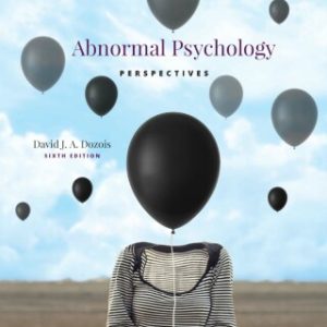 Abnormal Psychology: Perspectives 6th Edition - Original PDF