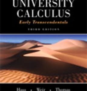 University Calculus: Early Transcendentals 3rd edition - Original PDF