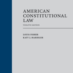 American Constitutional Law 12th Edition - Original PDF