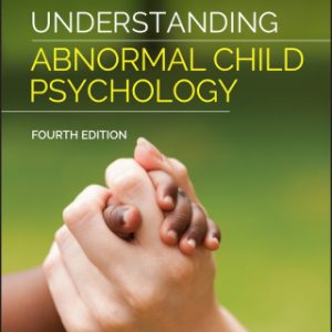 Understanding Abnormal Child Psychology 4th Edition - Original PDF