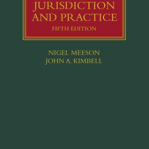 Admiralty Jurisdiction and Practice 5th Edition - Original PDF