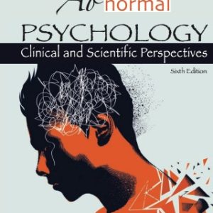 Abnormal Psychology: Clinical and Scientific Perspectives 6th Edition - Original PDF