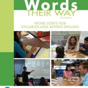 Words Their Way: Word Sorts for Syllables and Affixes Spellers 3rd Edition - Original PDF