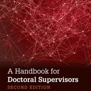 A Handbook for Doctoral Supervisors 2nd Edition by Stan Taylor - Original PDF